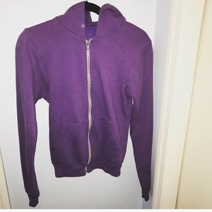 American Apparel Zip Up Hoody